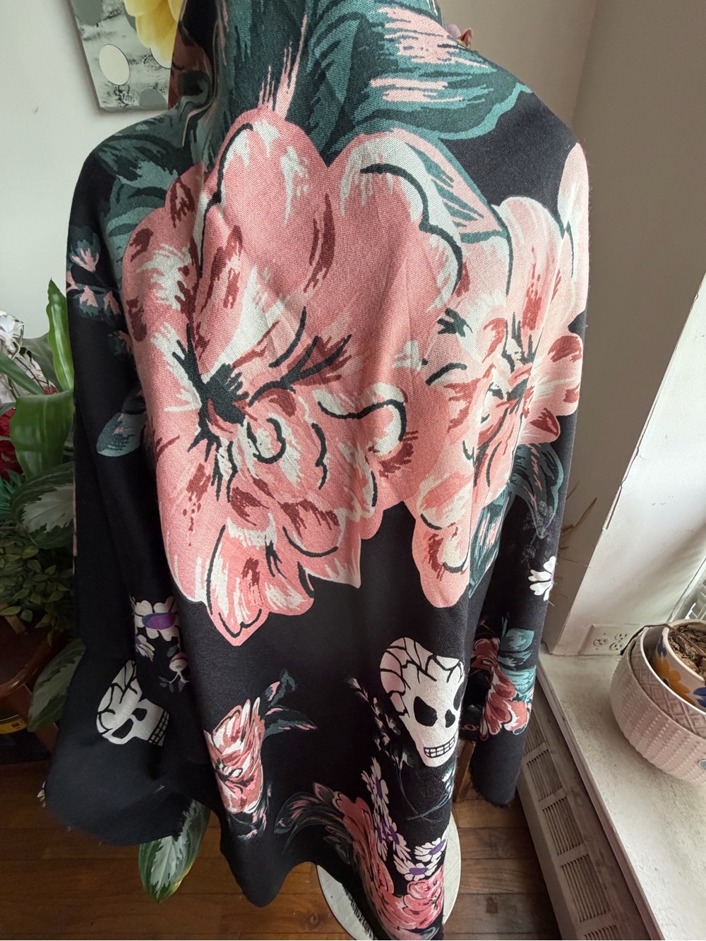 Coach Oversized Wool Shawl Scarf. - Picture 3 of 16